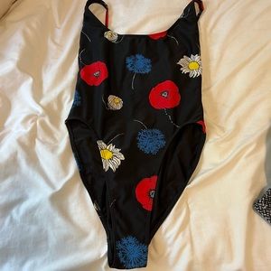 S, one piece swim suit